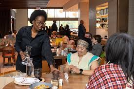 The restaurant at the Obama Presidential Center